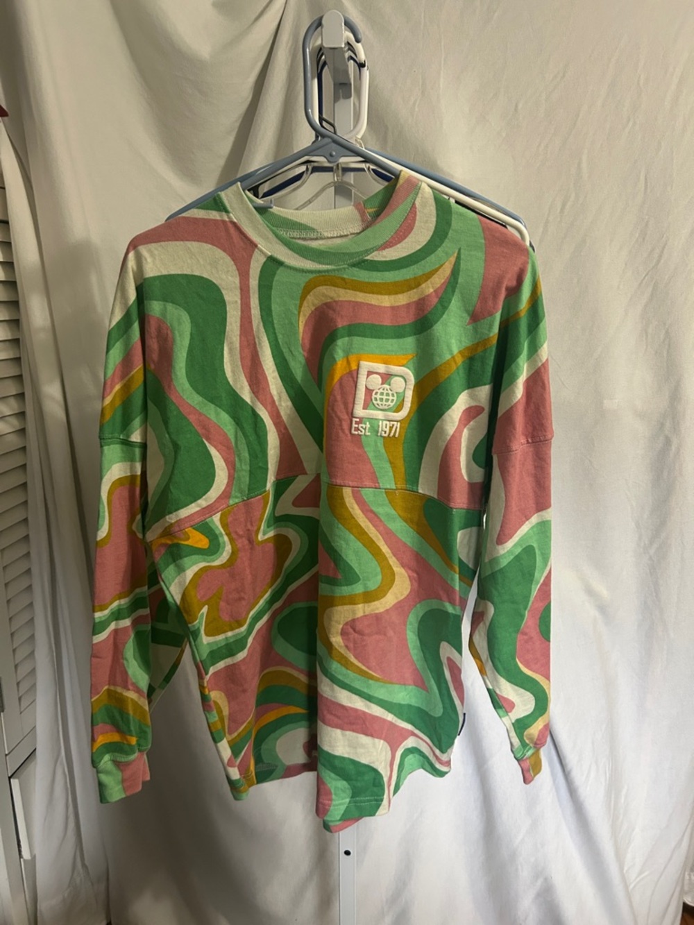 Disney spring swirl spirit jersey